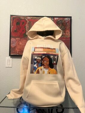 Simpson/Belly -Don't Hate- yellow/beige Graphic Hoodie Sweatshirt - Men